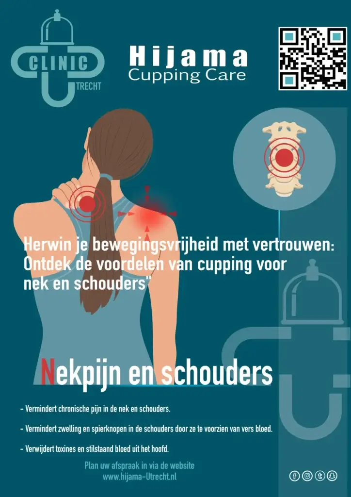 Hijama voor nek en schouders